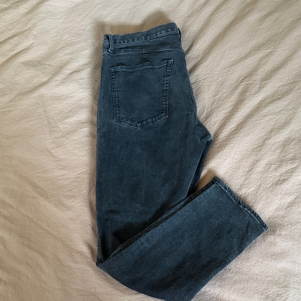 Black Denim Pants